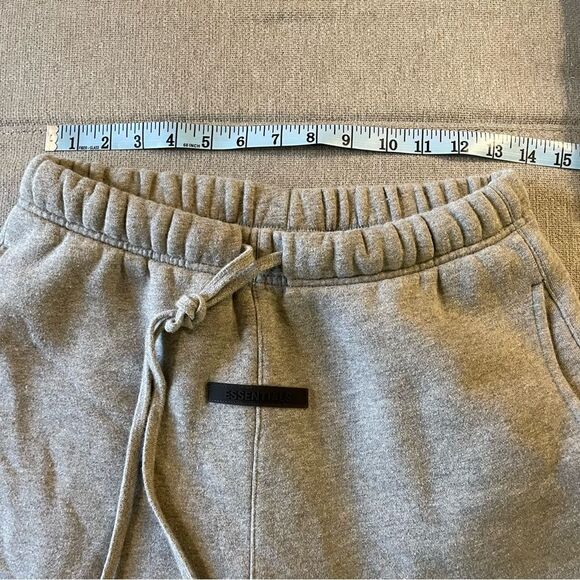 Essentials fear of god heather grey sweatpants size xs - Picture 6 of 9